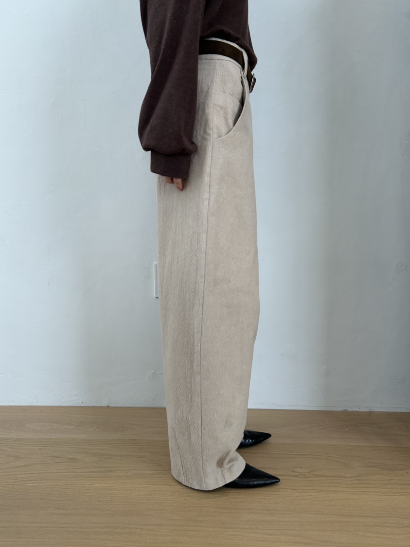 ME MO東大門㊣實拍女士新品職業時尚25秋冬休閑褲不含腰帶絨ME MO休閑褲