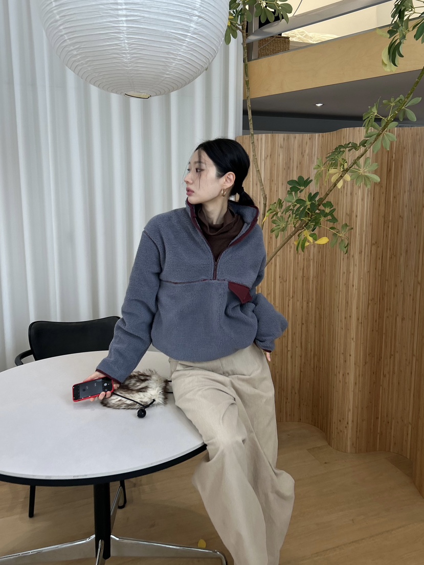 ME MO韓國代購㊣女裝新品休閑熱賣人氣職業推薦時尚衛衣羊毛ME MO衛衣