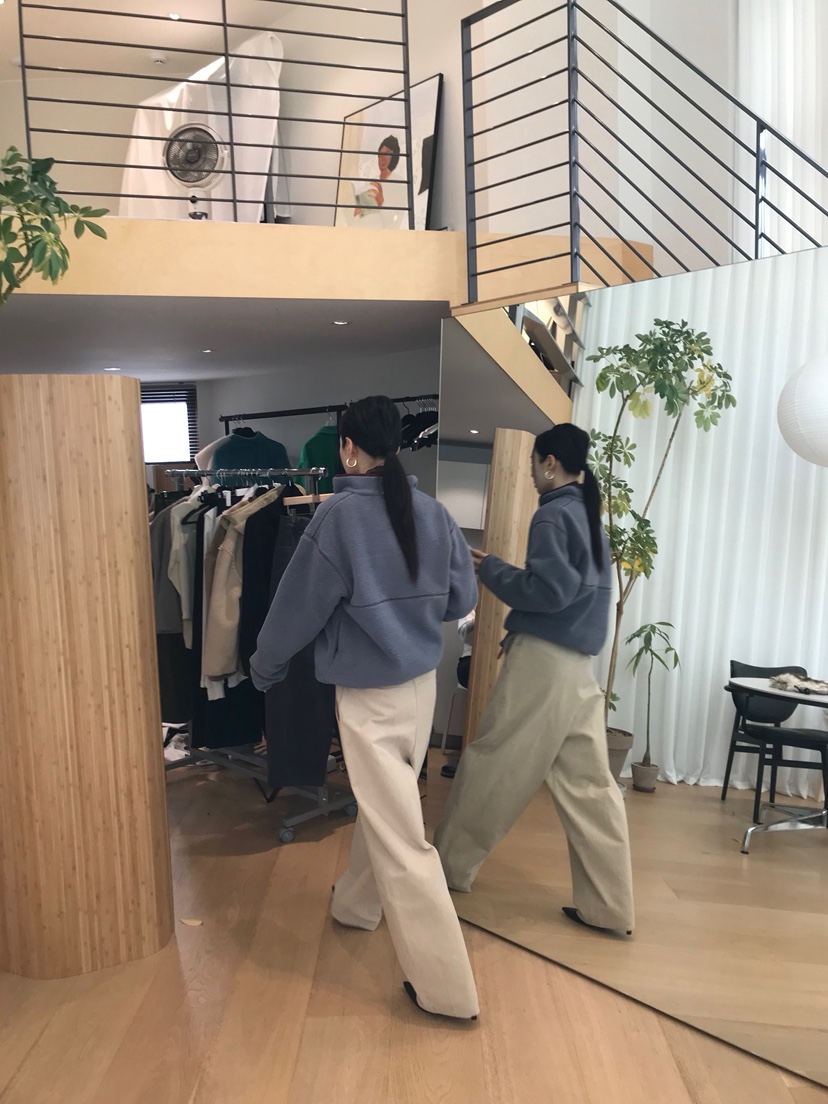 ME MO韓國代購㊣女裝新品休閑熱賣人氣職業推薦時尚衛衣羊毛ME MO衛衣