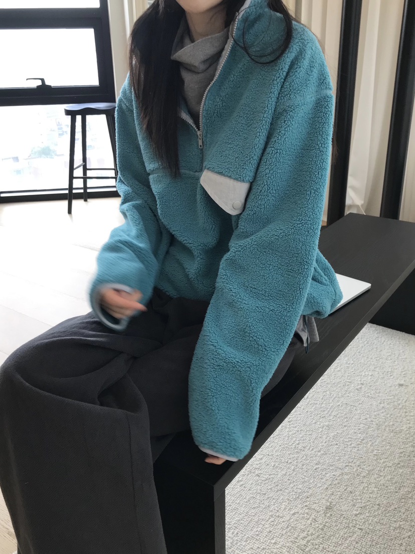 ME MO韓國代購㊣女裝新品休閑熱賣人氣職業推薦時尚衛衣羊毛ME MO衛衣