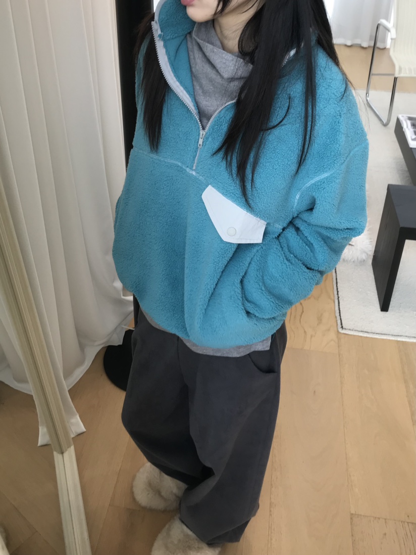 ME MO韓國代購㊣女裝新品休閑熱賣人氣職業推薦時尚衛衣羊毛ME MO衛衣