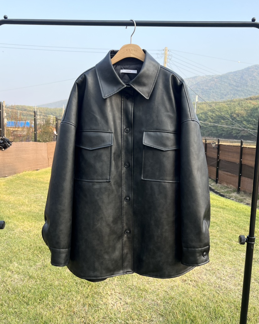 VERNI東大門㊣代購女士新品熱賣25秋冬推薦職業人氣時尚夾克VERNI夾克圖色1