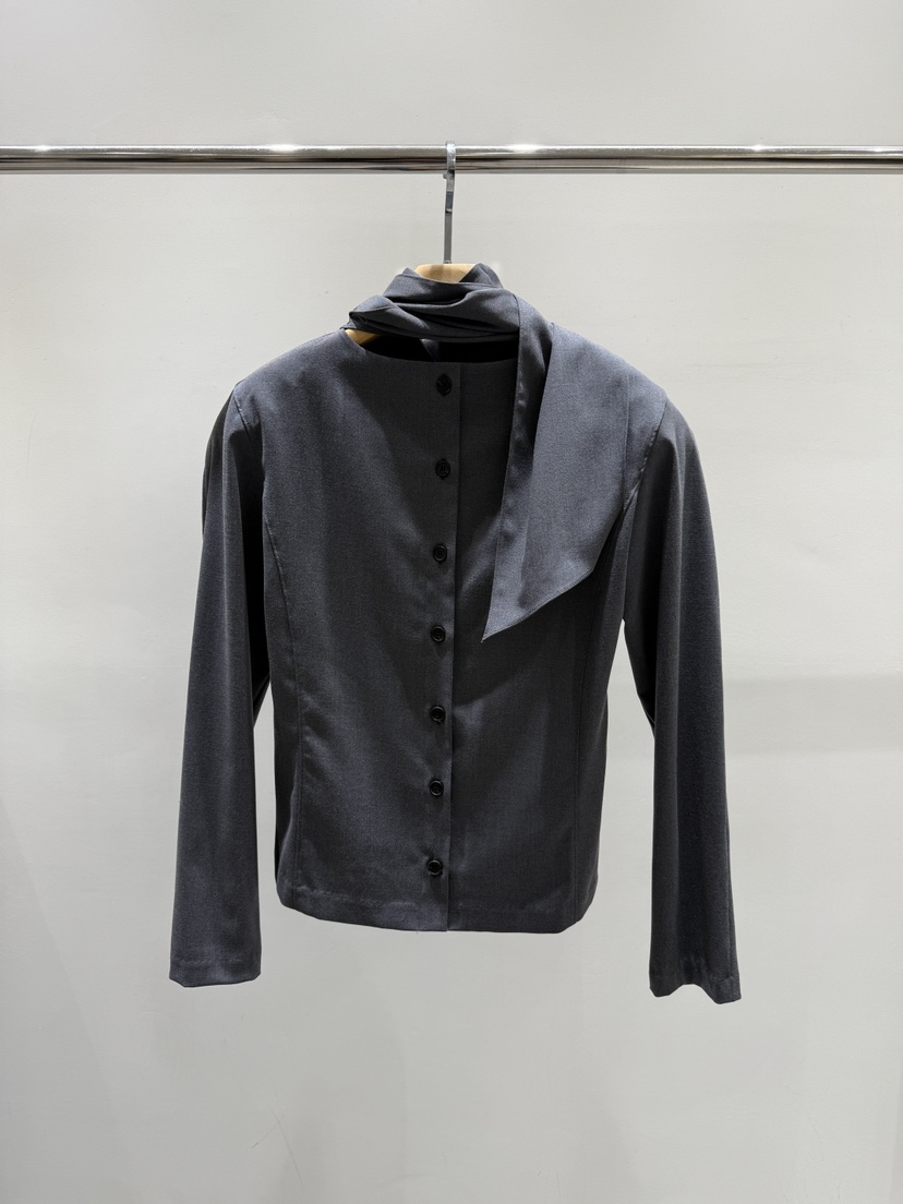 STAGE東大門㊣直郵女士新款人氣職業推薦熱賣25秋冬襯衫蕾絲衫STAGE襯衫/蕾絲衫