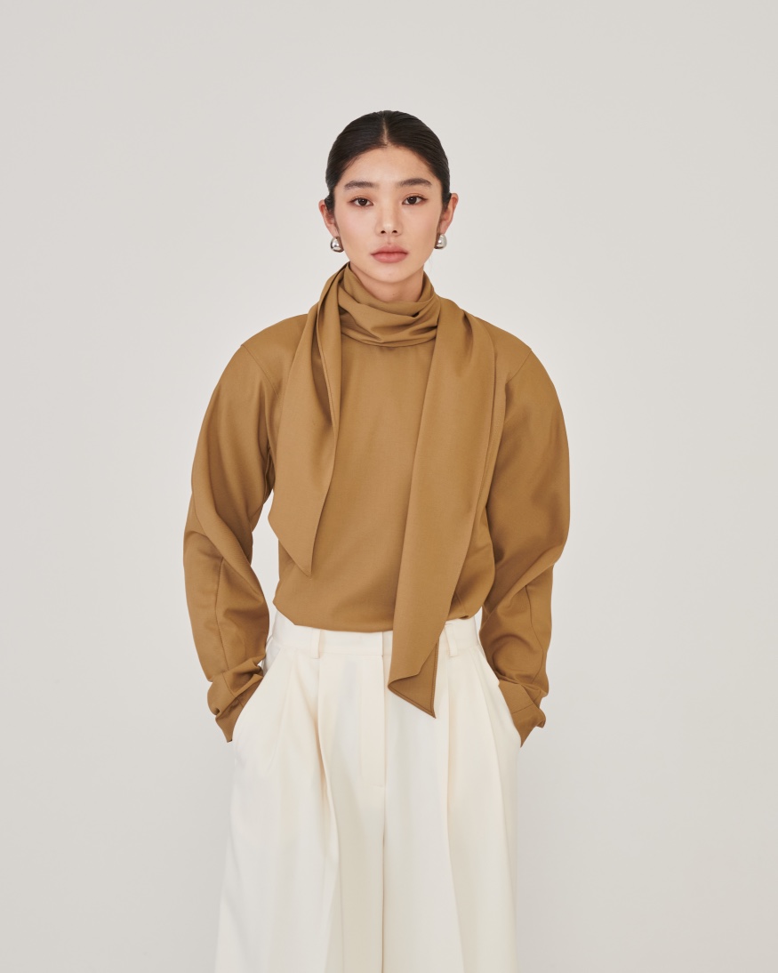 STAGE東大門㊣直郵女士新款人氣職業推薦熱賣25秋冬襯衫蕾絲衫STAGE襯衫/蕾絲衫