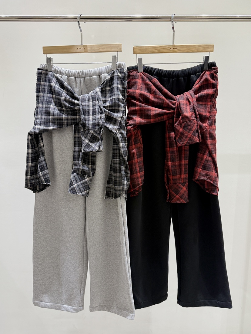 STAGE韓國代購㊣女裝新品熱賣時尚25秋冬人氣職業推薦休閑褲STAGE休閑褲