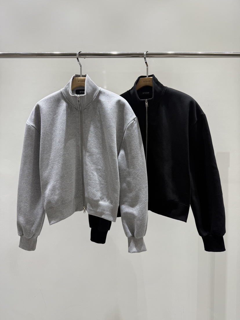 STAGE東大門㊣直郵女士新品人氣時尚職業25秋冬休閑夾克拉鏈STAGE夾克