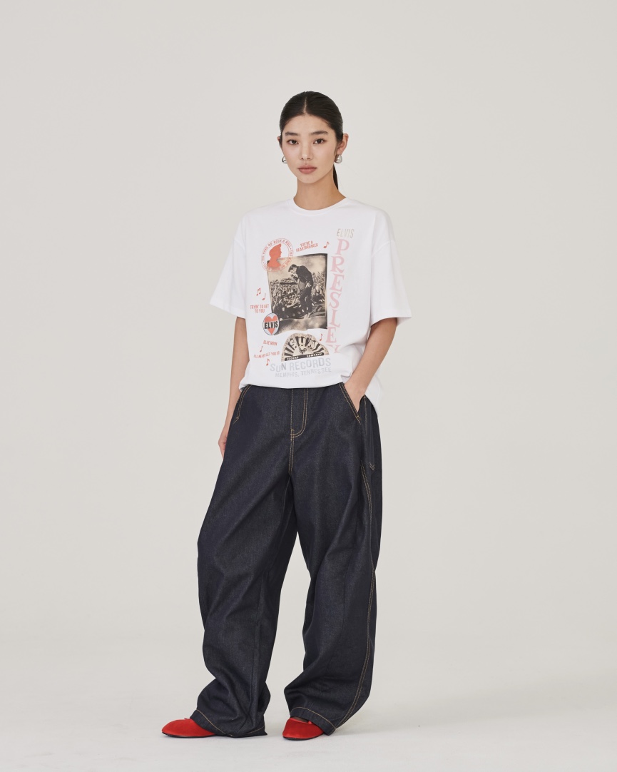 STAGE東大門㊣實拍女裝新款休閑時尚熱賣職業推薦25秋冬T恤STAGET恤