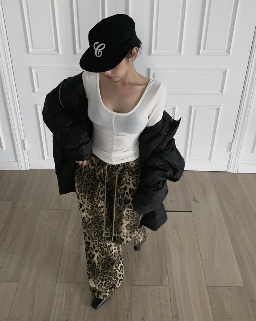 LIVE AID-P東大門㊣實拍女裝新品時尚職業25秋冬推薦休閑褲LIVE AID-P休閑褲