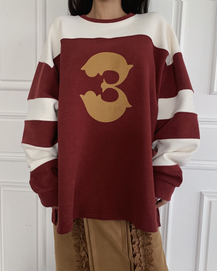 LIVE AID-P東大門㊣直郵女士新品25秋冬人氣休閑推薦長袖T恤LIVE AID-P長袖T恤