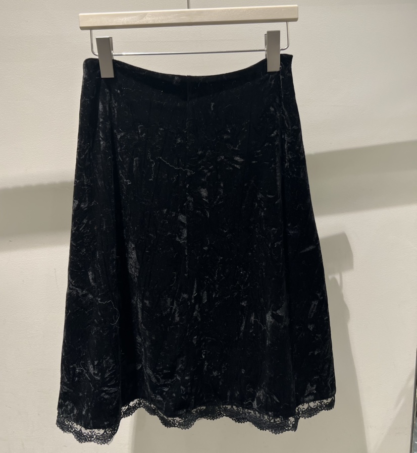 MENTOR韓國代購㊣女裝新款人氣熱賣推薦時尚半身裙中短裙絲絨MENTOR半身裙/中短裙