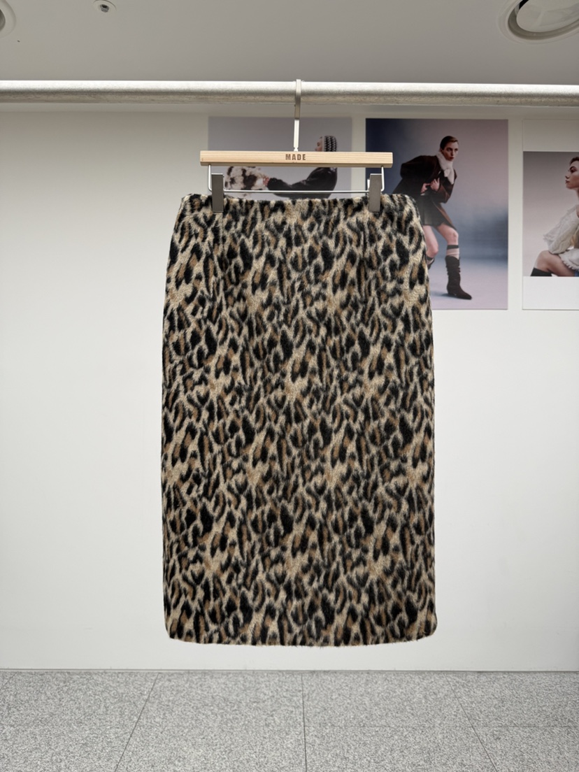 MADE-P韓國直郵㊣女士新品時尚熱賣休閑推薦25秋冬半身裙中短裙MADE-P半身裙/中短裙圖色1