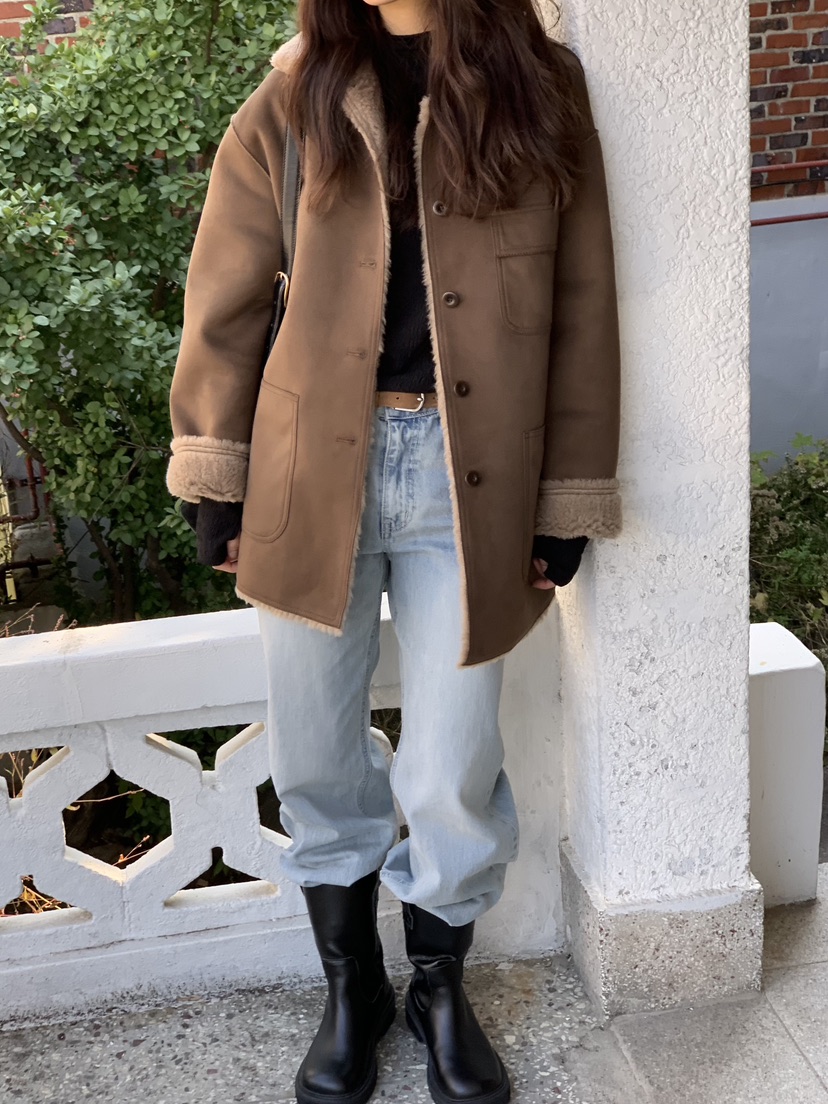 BAKING POWDER韓國代購㊣女士新款時尚人氣職業25秋冬夾克BAKING POWDER夾克