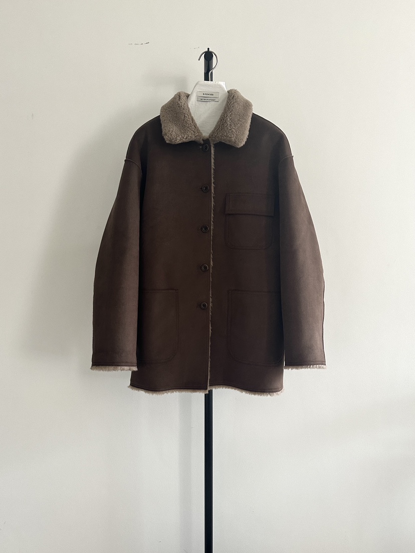 BAKING POWDER韓國代購㊣女士新款時尚人氣職業25秋冬夾克BAKING POWDER夾克圖色1