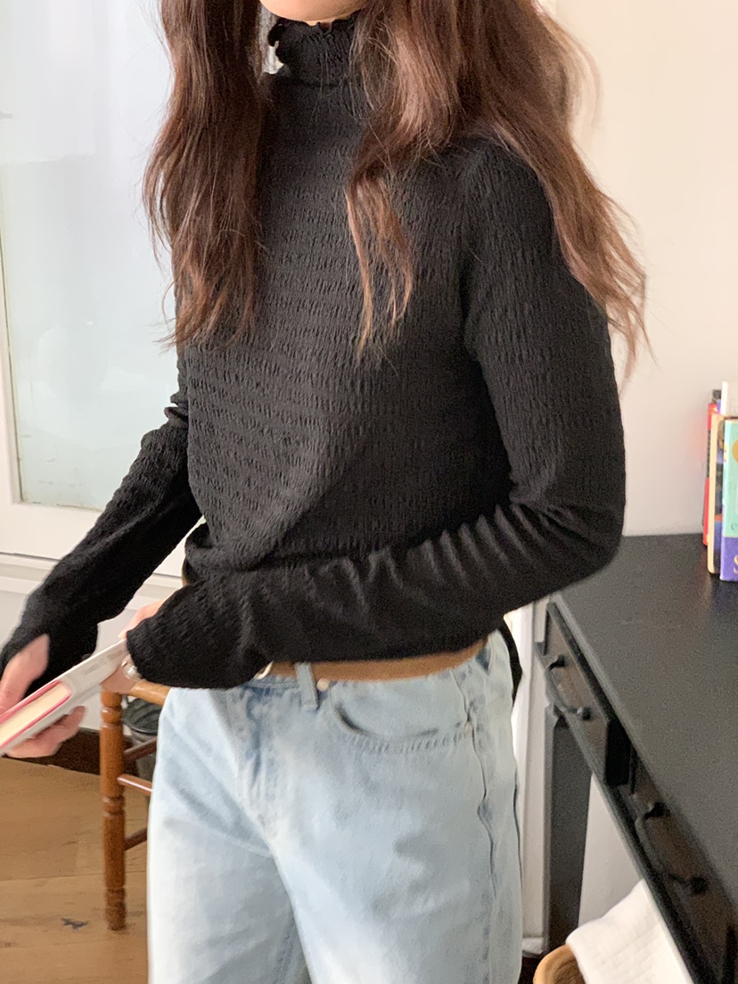 BAKING POWDER東大門㊣實拍女士新品推薦休閑時尚熱賣長袖T恤BAKING POWDER長袖T恤