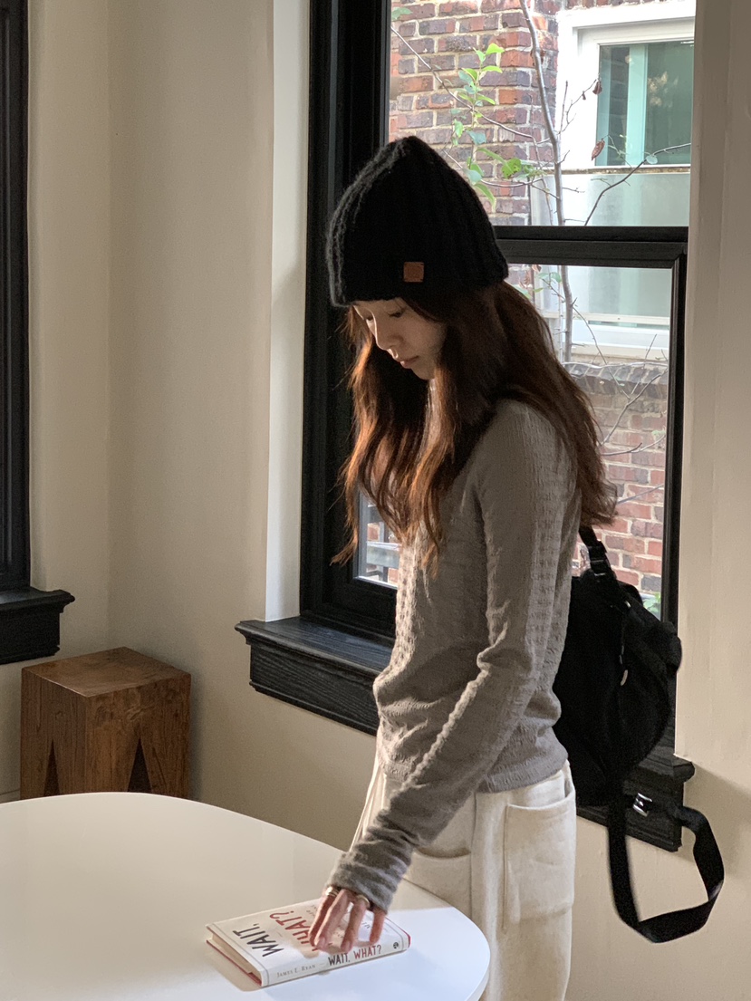 BAKING POWDER東大門㊣實拍女士新品推薦休閑時尚熱賣長袖T恤BAKING POWDER長袖T恤