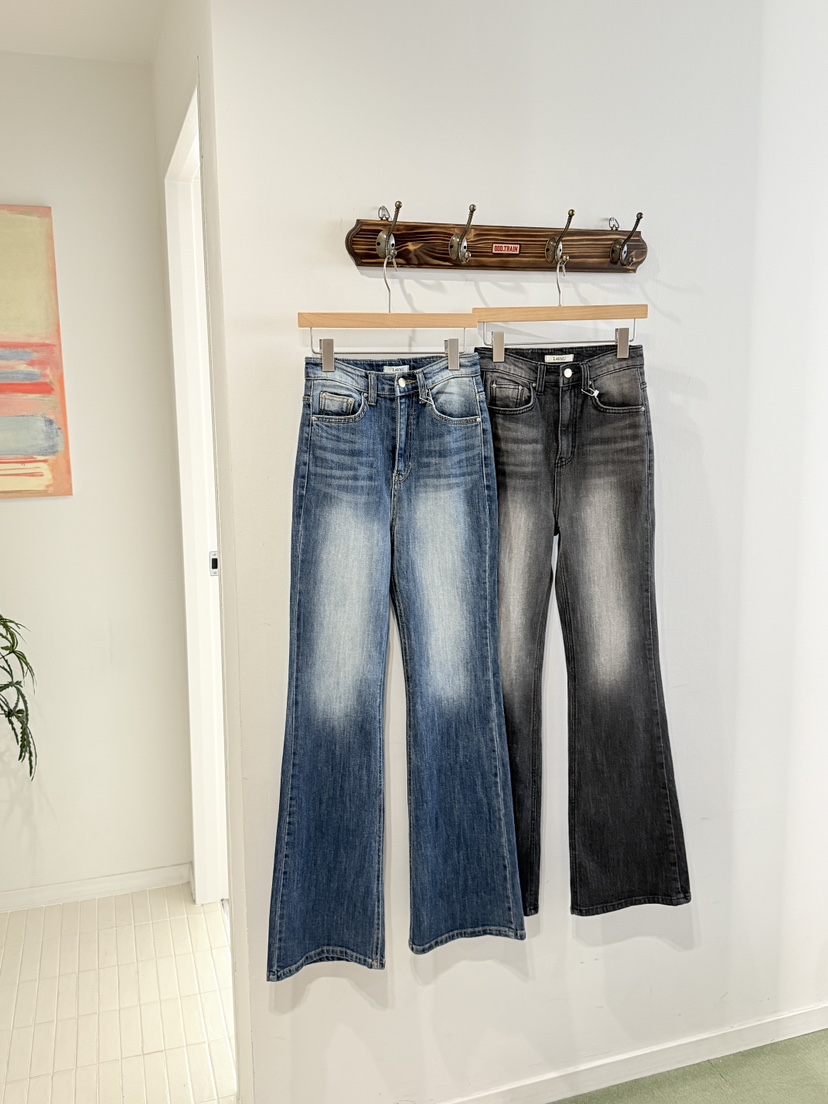 LAVIEU東大門㊣直郵女士新款人氣熱賣職業牛仔褲水洗牛仔布LAVIEU牛仔褲