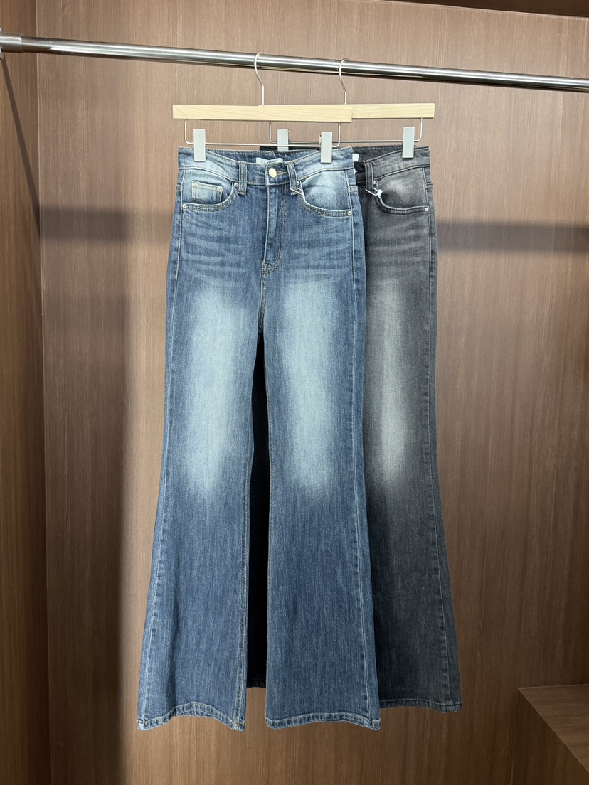 LAVIEU東大門㊣直郵女士新款人氣熱賣職業牛仔褲水洗牛仔布LAVIEU牛仔褲