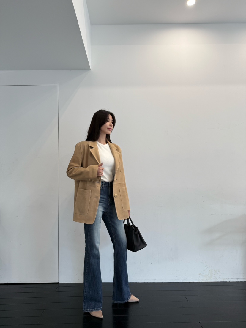 LAVIEU東大門㊣直郵女士新款人氣熱賣職業牛仔褲水洗牛仔布LAVIEU牛仔褲