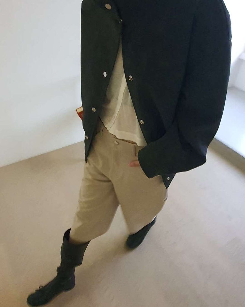 GENTLE B/LOVENTINA東大門㊣實拍女裝新品推薦夾克絨面革GENTLE B/LOVENTINA夾克