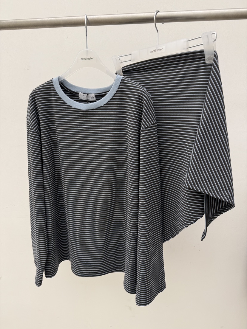 CM韓國直郵㊣女士新款休閑推薦25秋冬人氣熱賣時尚長袖T恤披肩CM_centimeter長袖T恤圖色1