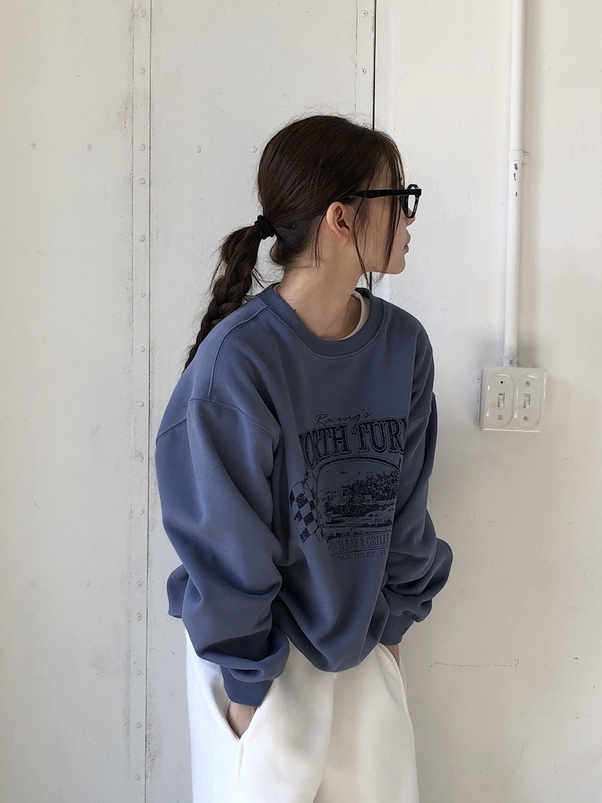 UNBOUND東大門㊣實拍女裝新品人氣職業時尚推薦熱賣衛衣加絨UNBOUND衛衣圖色1