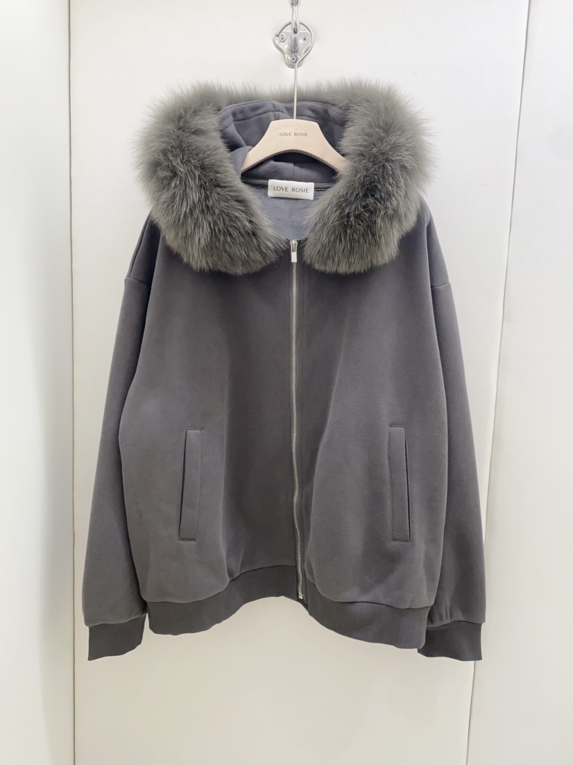 LOVE ROSIE東大門㊣代購女裝新品休閑25秋冬時尚夾克可拆卸LOVE ROSIE夾克