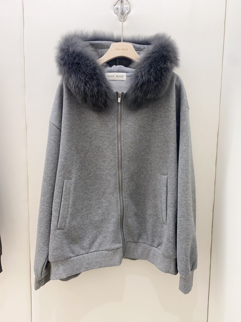 LOVE ROSIE東大門㊣代購女裝新品休閑25秋冬時尚夾克可拆卸LOVE ROSIE夾克