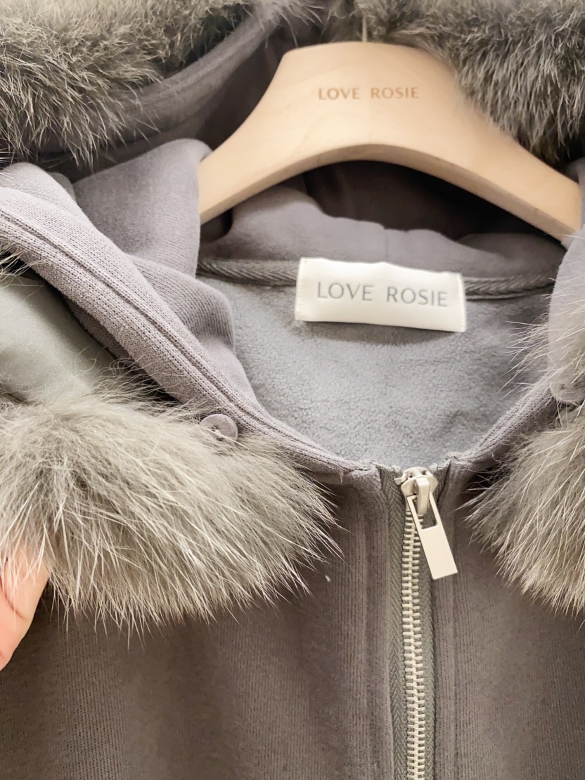 LOVE ROSIE東大門㊣代購女裝新品休閑25秋冬時尚夾克可拆卸LOVE ROSIE夾克