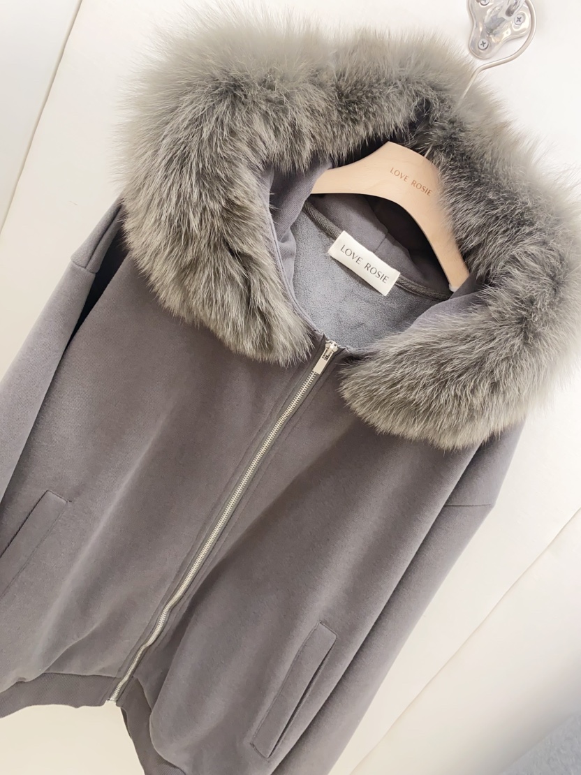 LOVE ROSIE東大門㊣代購女裝新品休閑25秋冬時尚夾克可拆卸LOVE ROSIE夾克