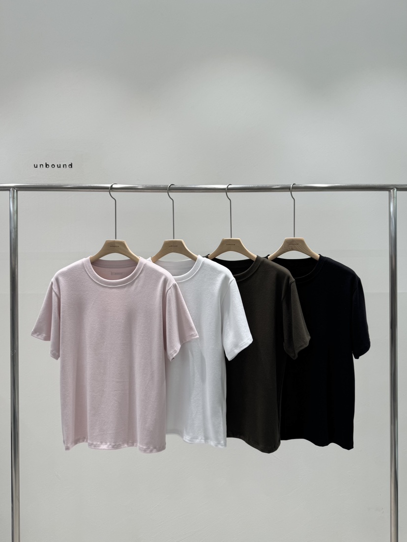 UNBOUND東大門㊣實拍女士新款休閑時尚人氣推薦25秋冬職業T恤UNBOUNDT恤