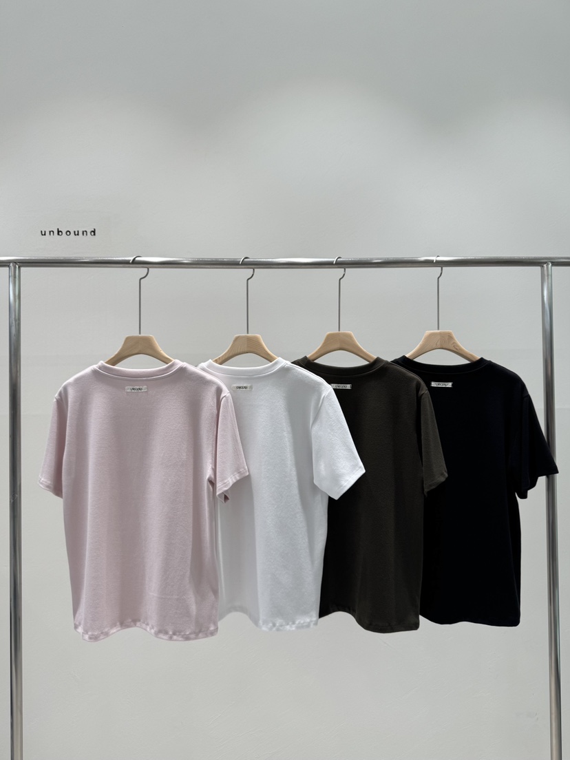 UNBOUND東大門㊣實拍女士新款休閑時尚人氣推薦25秋冬職業T恤UNBOUNDT恤