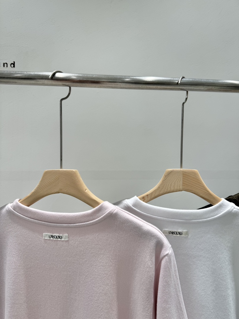UNBOUND東大門㊣實拍女士新款休閑時尚人氣推薦25秋冬職業T恤UNBOUNDT恤