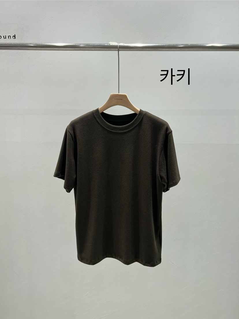 UNBOUND東大門㊣實拍女士新款休閑時尚人氣推薦25秋冬職業T恤UNBOUNDT恤圖色3