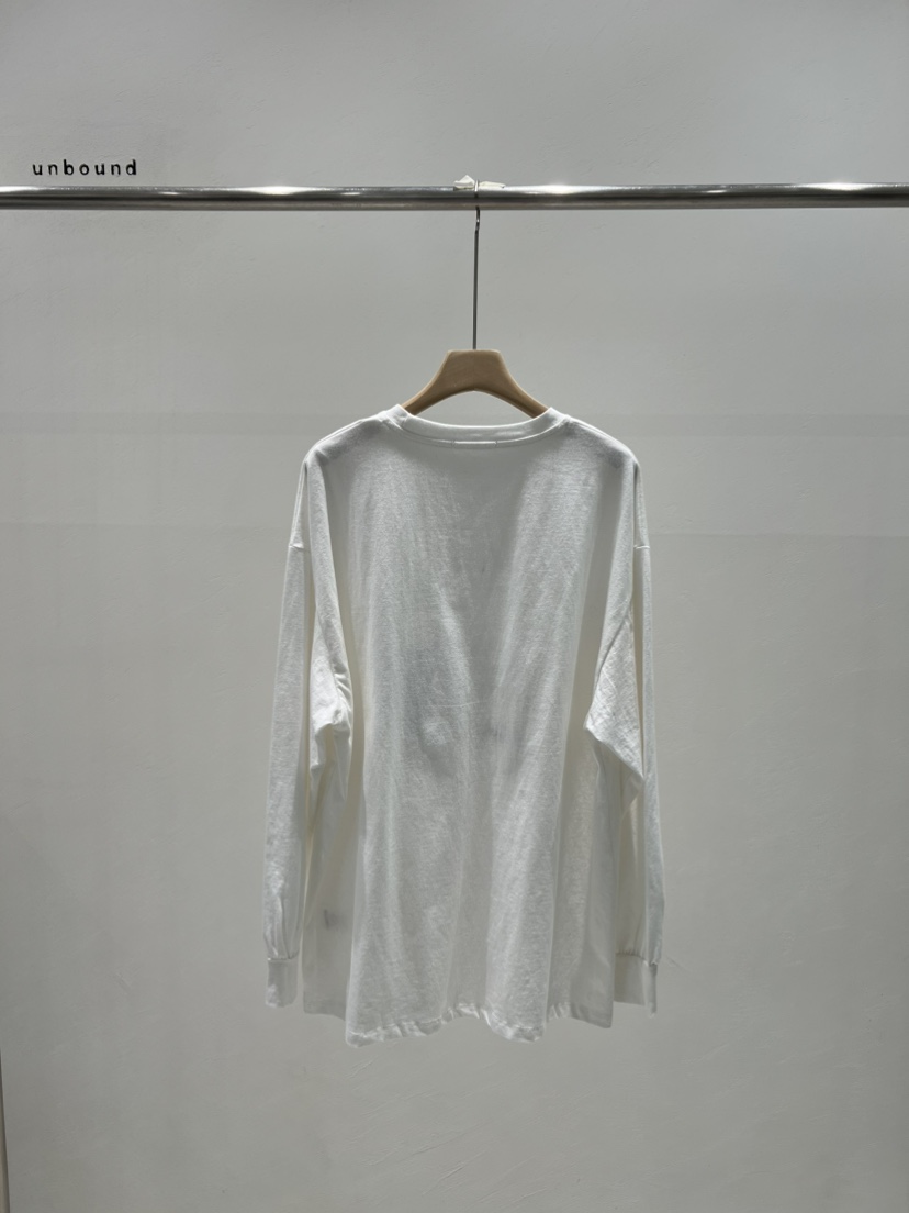 UNBOUND韓國直郵㊣女裝新品25秋冬熱賣推薦職業休閑長袖T恤UNBOUND長袖T恤