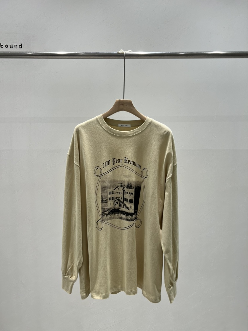 UNBOUND韓國直郵㊣女裝新品25秋冬熱賣推薦職業休閑長袖T恤UNBOUND長袖T恤圖色2