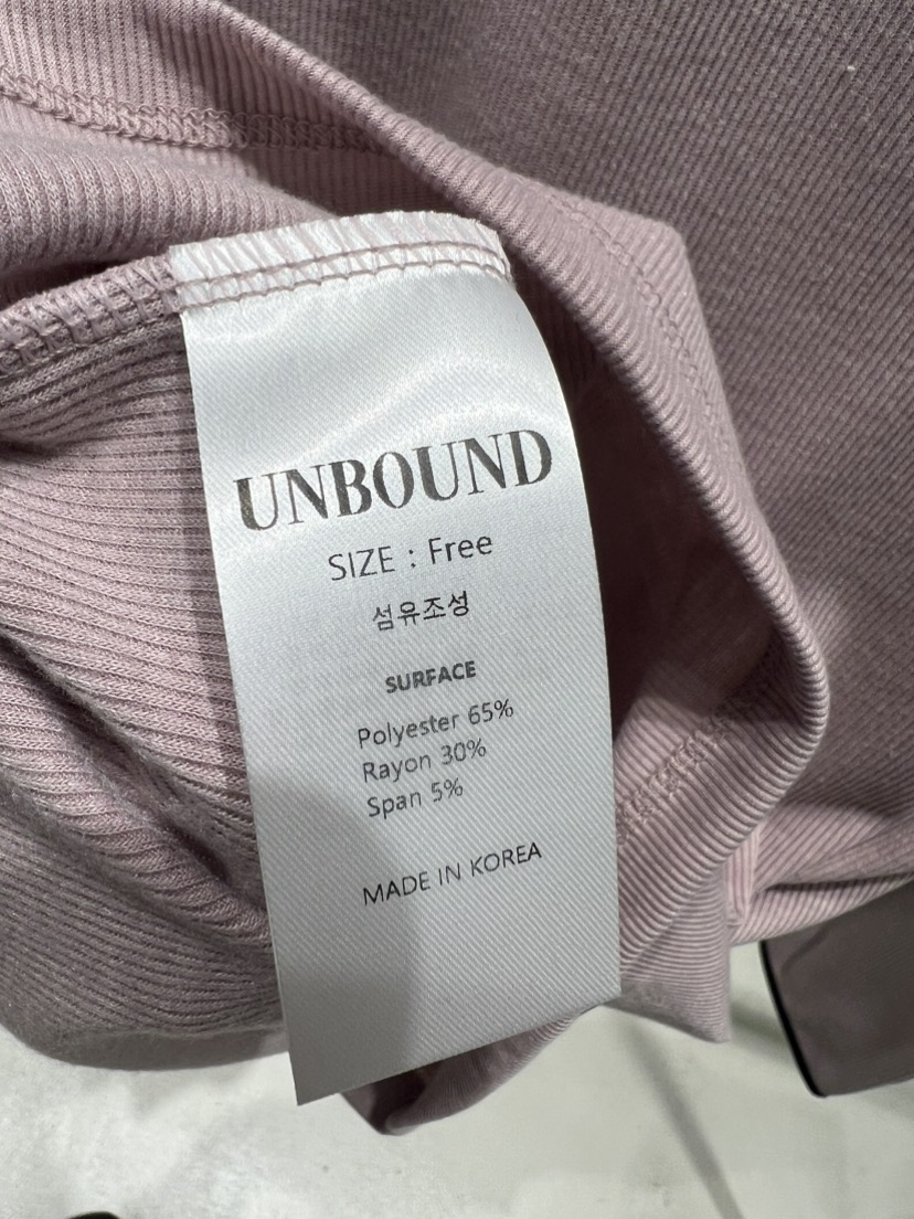 UNBOUND東大門㊣代購女裝新款熱賣人氣時尚推薦休閑長袖T恤UNBOUND長袖T恤