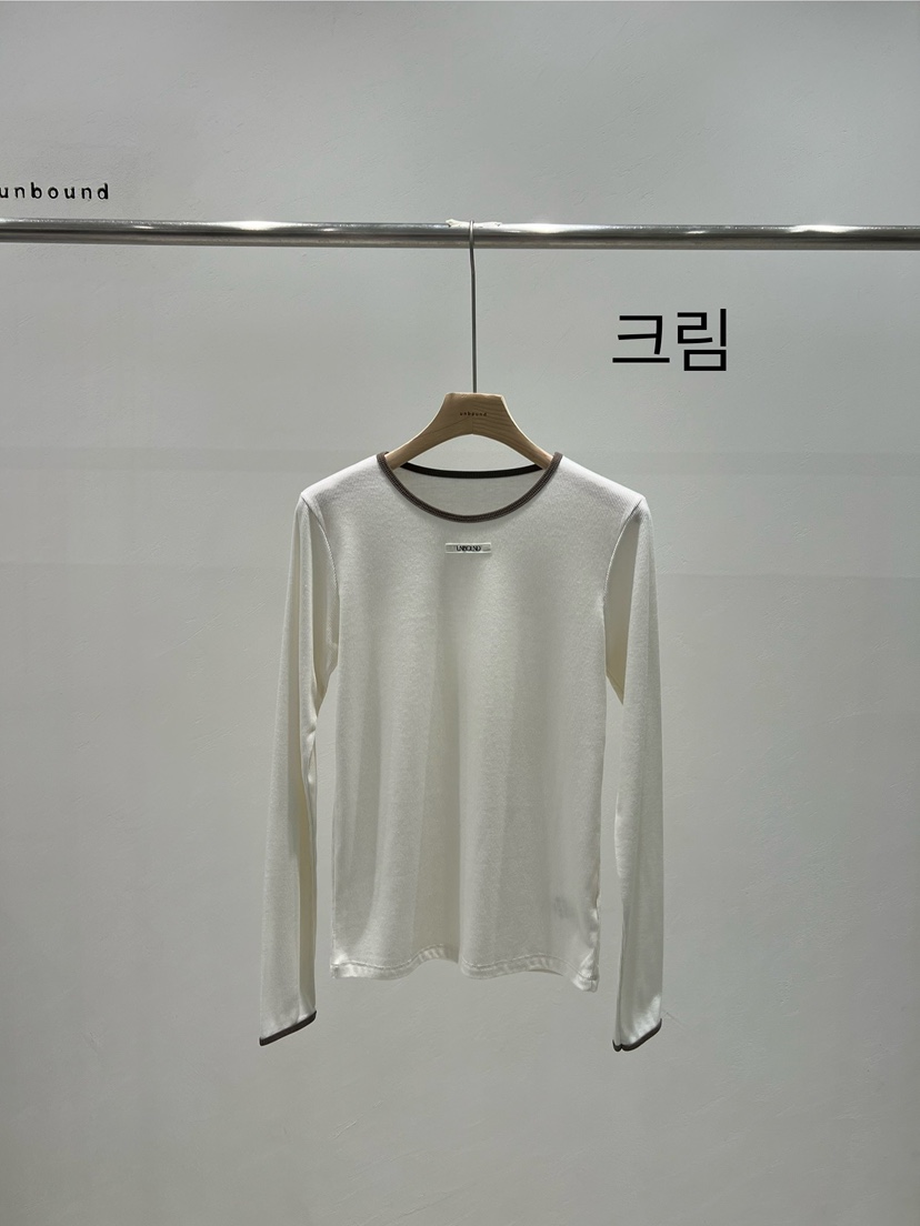 UNBOUND東大門㊣代購女裝新款熱賣人氣時尚推薦休閑長袖T恤UNBOUND長袖T恤圖色2