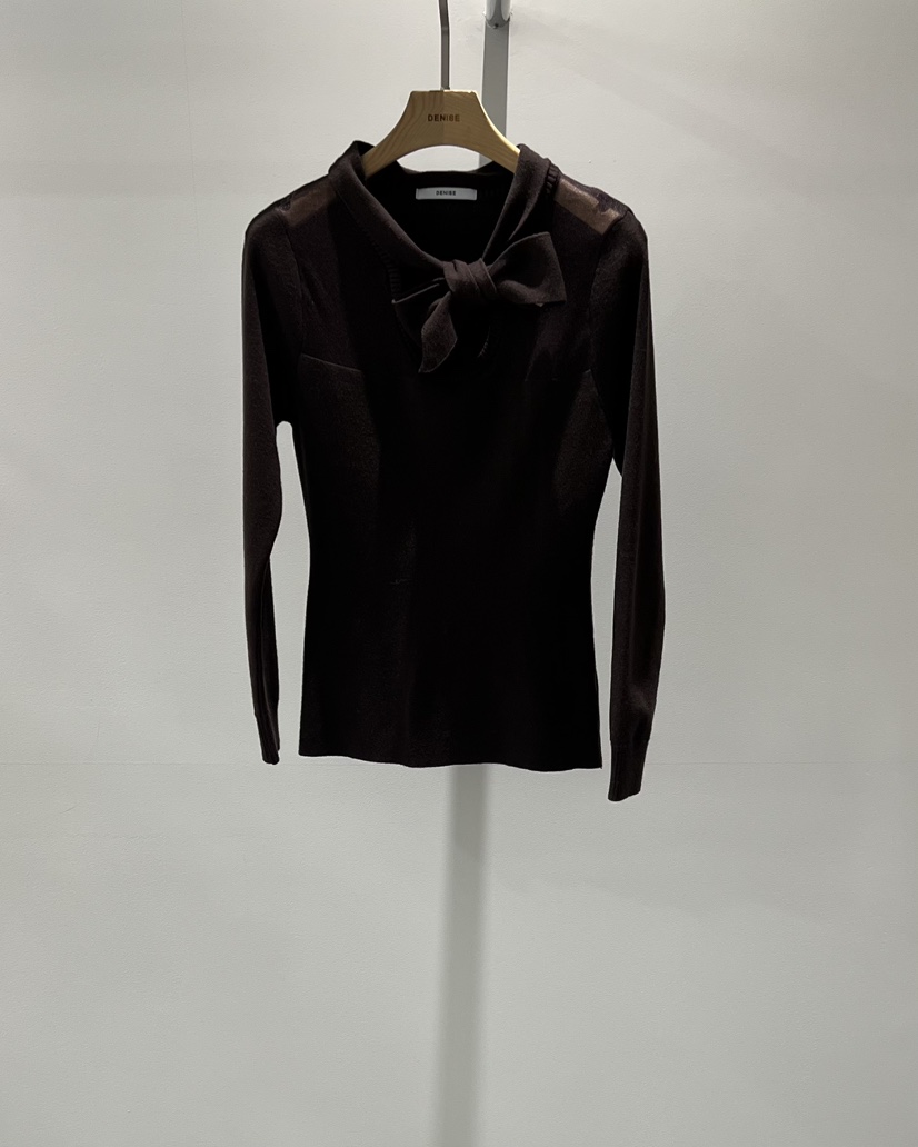 DENISE韓國直郵㊣女裝新品熱賣人氣休閑25秋冬時尚推薦針織衫DENISE針織衫圖色2