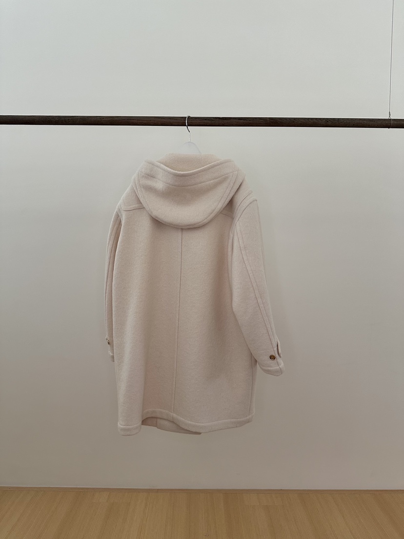 ERUME韓國代購㊣女裝新款推薦人氣時尚休閑25秋冬中長款大衣羊駝ERUME中長款大衣