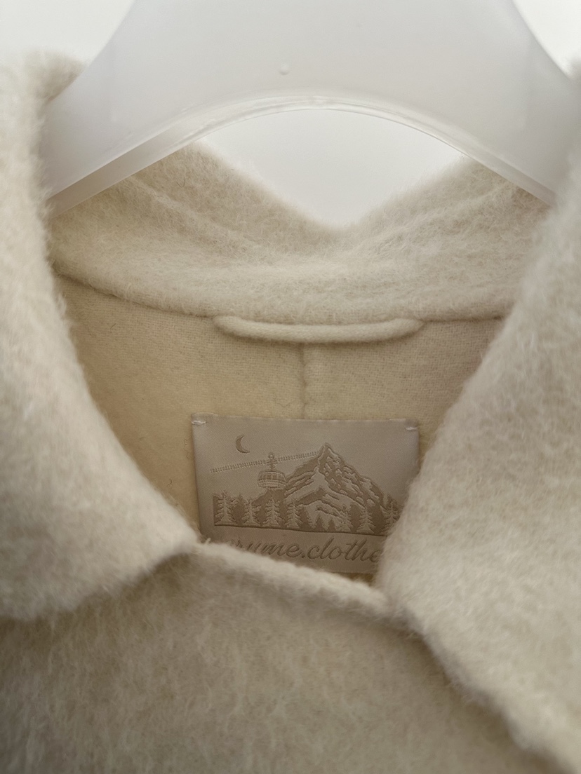 ERUME東大門㊣直郵女裝新品25秋冬熱賣推薦時尚中長款大衣羊駝ERUME中長款大衣