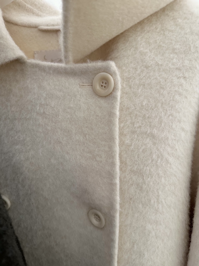 ERUME東大門㊣直郵女裝新品25秋冬熱賣推薦時尚中長款大衣羊駝ERUME中長款大衣