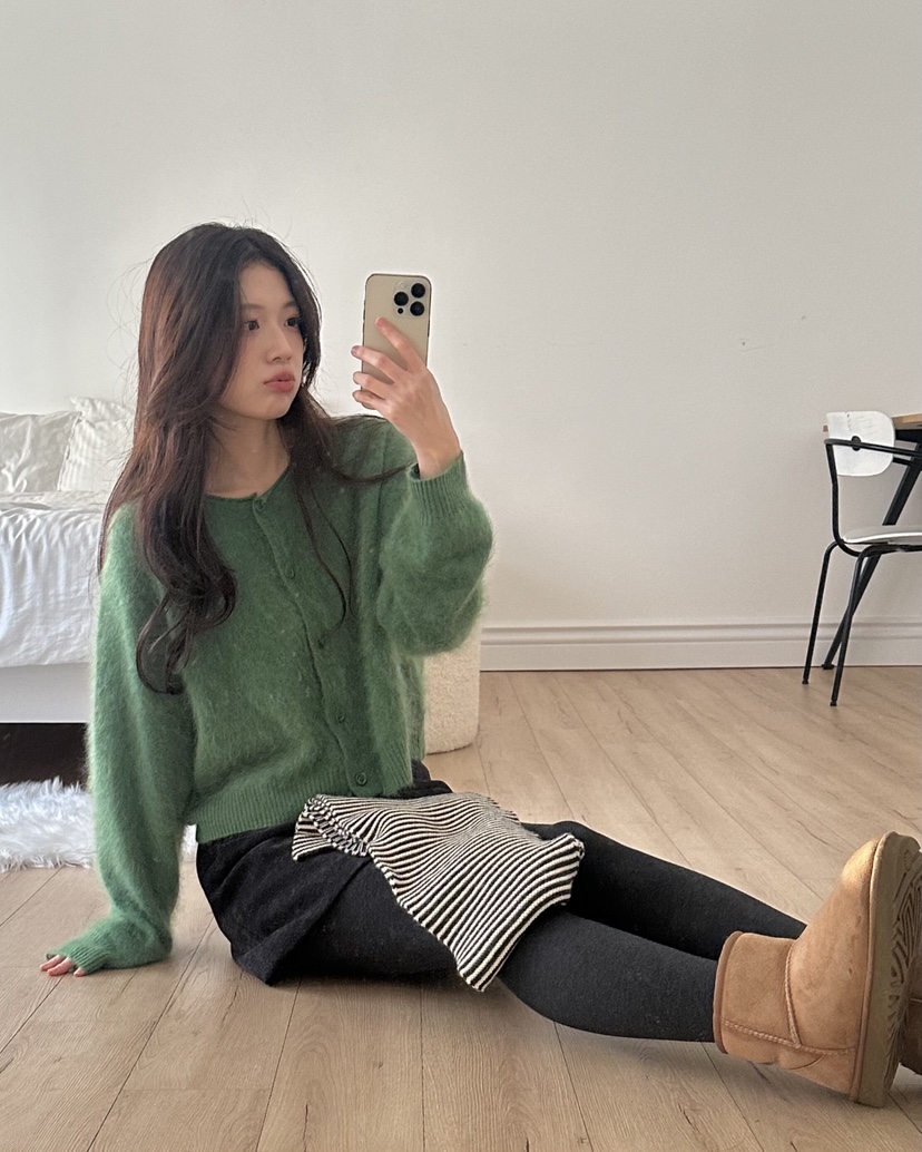 ERUME韓國直郵㊣女士新款休閑推薦時尚人氣熱賣職業針織衫羊絨ERUME針織衫