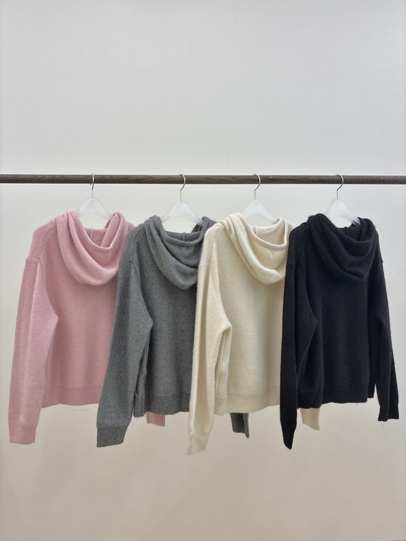 ERUME東大門㊣實拍女士新款職業休閑熱賣時尚針織衫連帽拉鏈衫ERUME針織衫