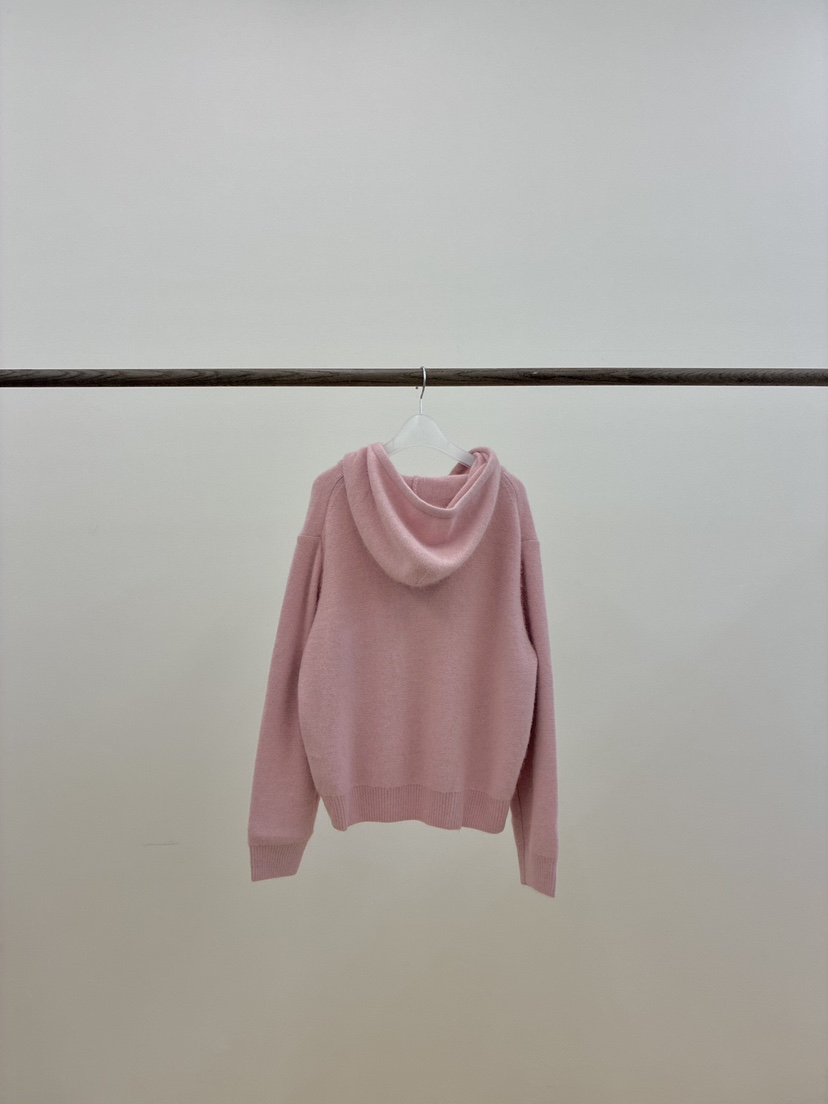 ERUME東大門㊣實拍女士新款職業休閑熱賣時尚針織衫連帽拉鏈衫ERUME針織衫