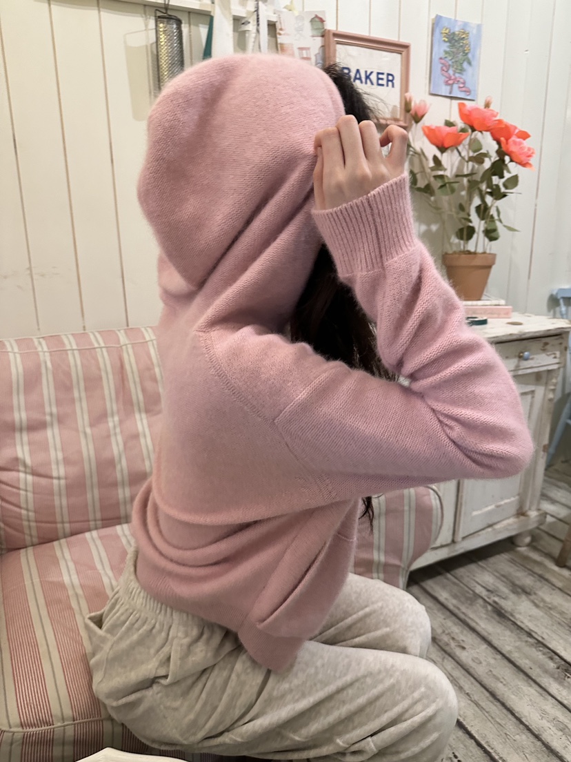 ERUME東大門㊣實拍女士新款職業休閑熱賣時尚針織衫連帽拉鏈衫ERUME針織衫