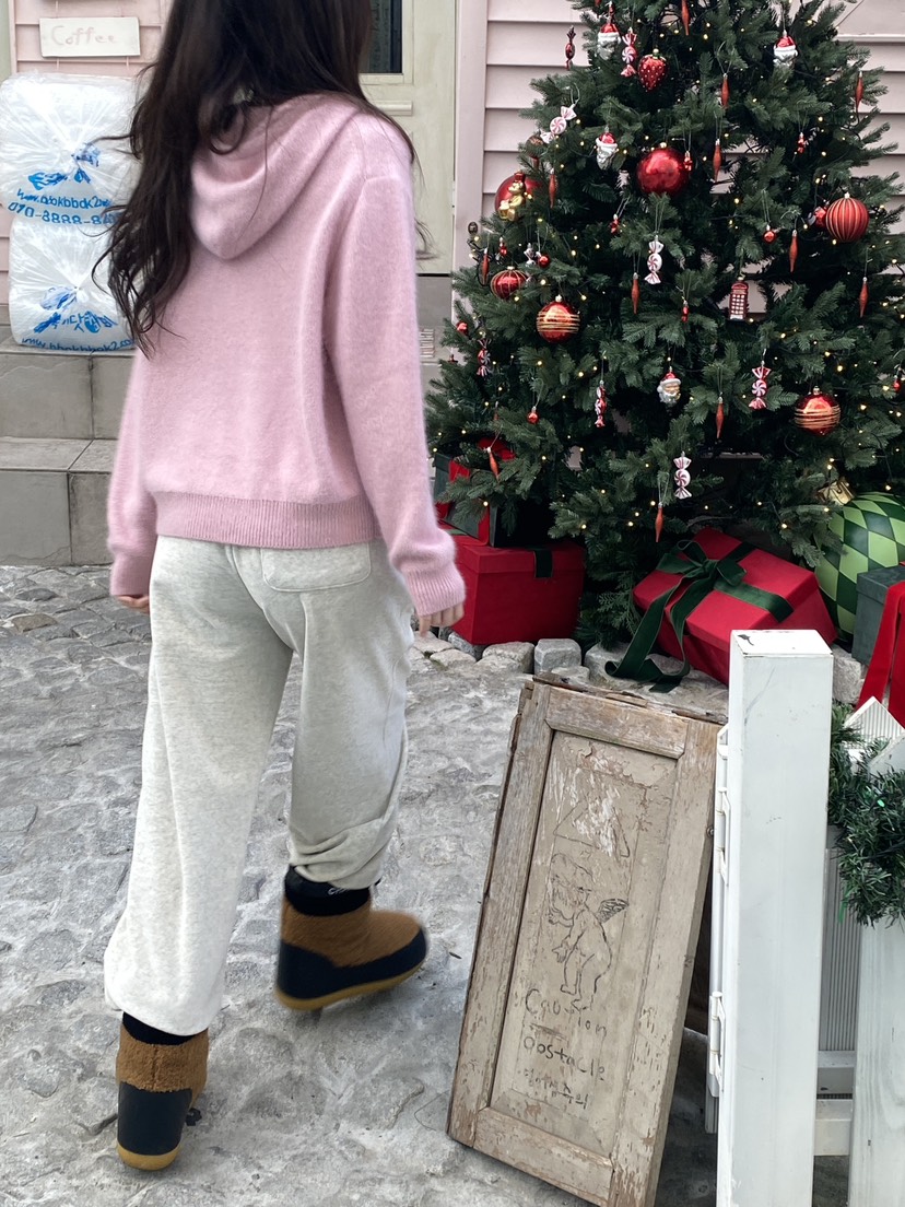 ERUME東大門㊣實拍女士新款職業休閑熱賣時尚針織衫連帽拉鏈衫ERUME針織衫