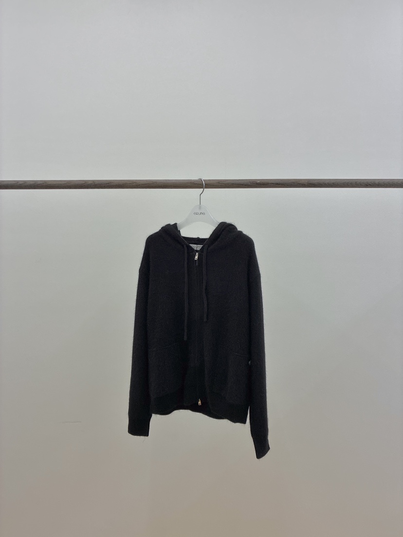 ERUME東大門㊣實拍女士新款職業休閑熱賣時尚針織衫連帽拉鏈衫ERUME針織衫圖色4