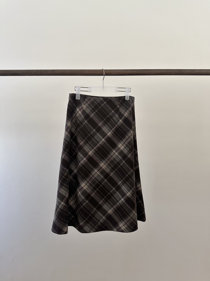 ERUME韓國直郵㊣女裝新品時尚25秋冬職業熱賣推薦半身裙中短裙ERUME半身裙/中短裙