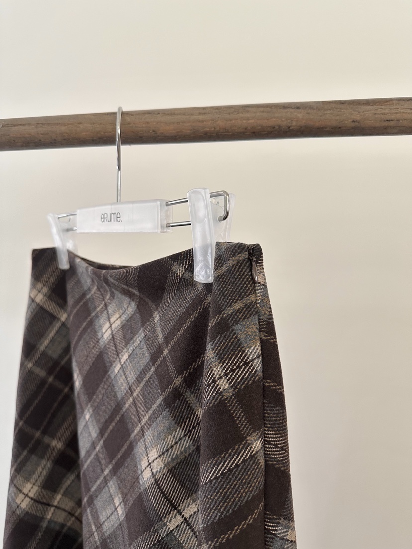 ERUME韓國直郵㊣女裝新品時尚25秋冬職業熱賣推薦半身裙中短裙ERUME半身裙/中短裙