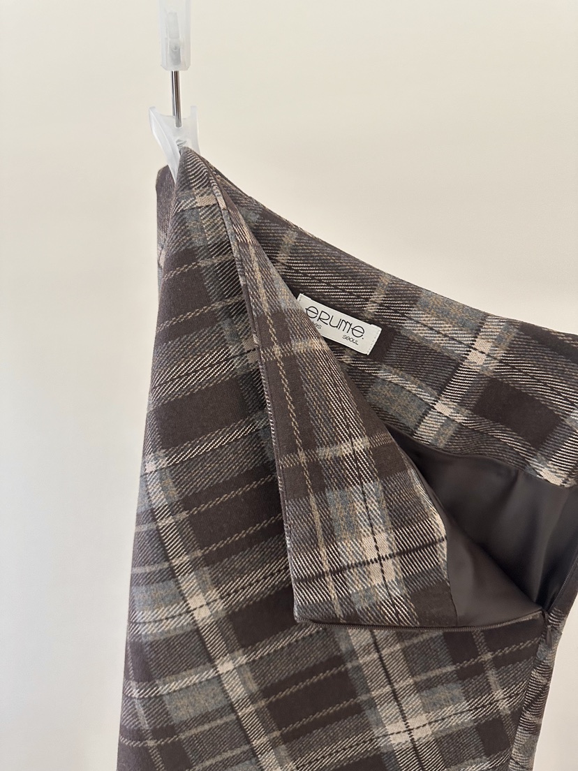 ERUME韓國直郵㊣女裝新品時尚25秋冬職業熱賣推薦半身裙中短裙ERUME半身裙/中短裙